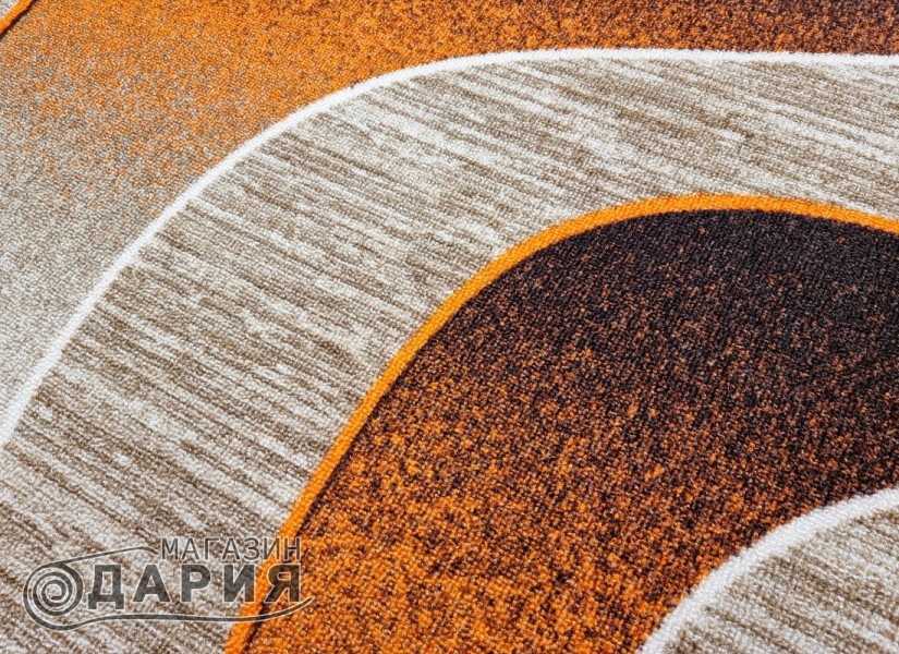 Мокетена пътека ERIKA 8012 beige/orange
